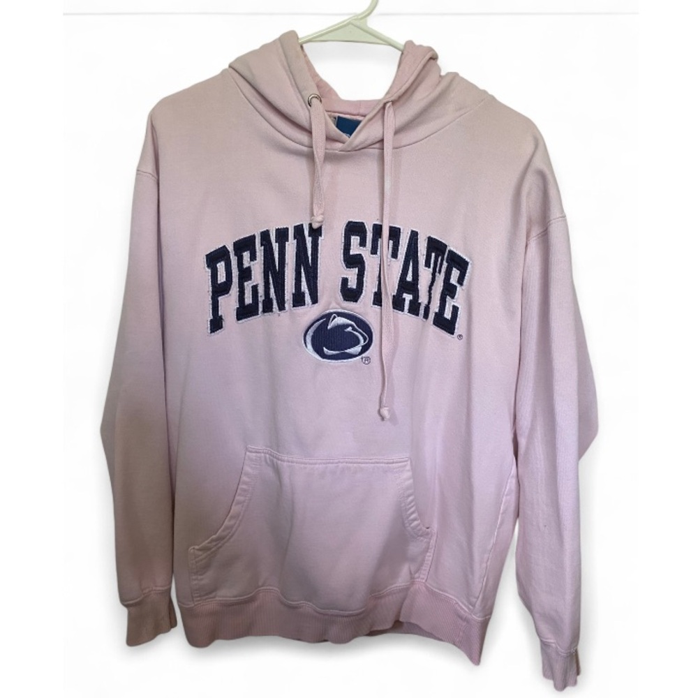 Old Varsity Brand Light Pink Penn State Hoodie